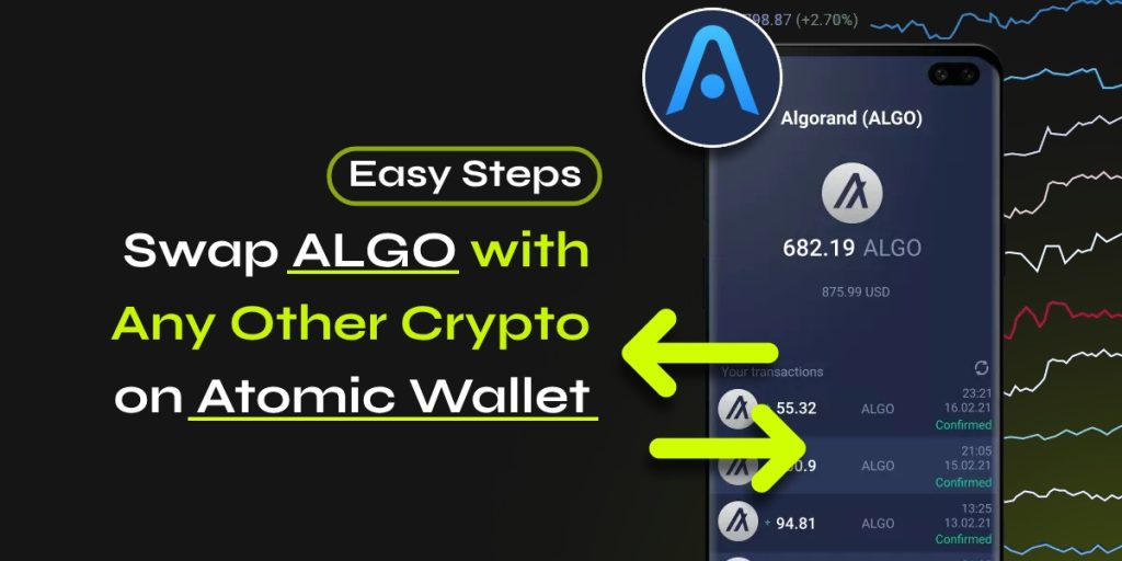 How To Swap ALGO with Any Other Crypto on Atomic Wallet