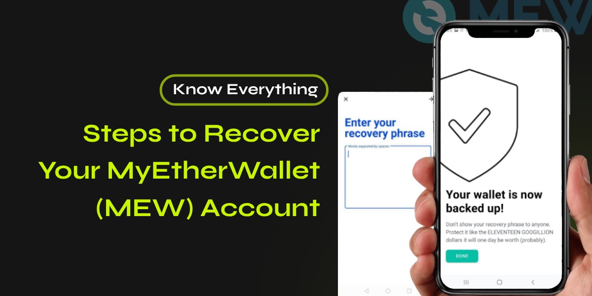 Steps To Recover MEW Wallet