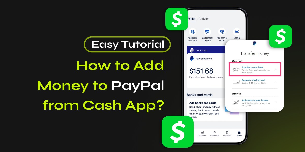 How to Add Money to PayPal from Cash App