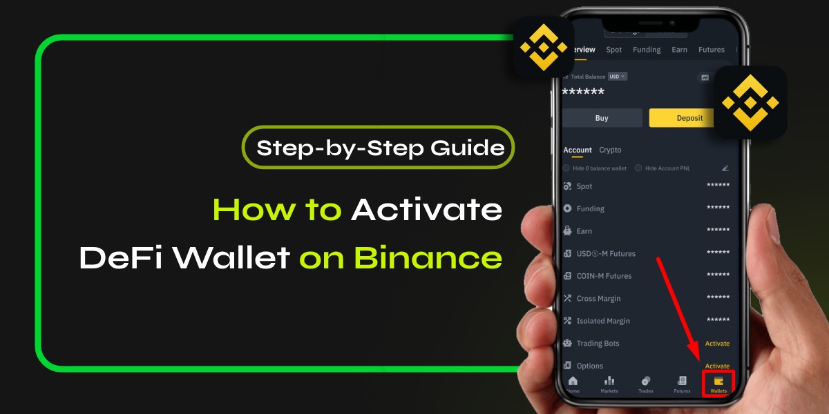 How to Activate DeFi Wallet on Binance