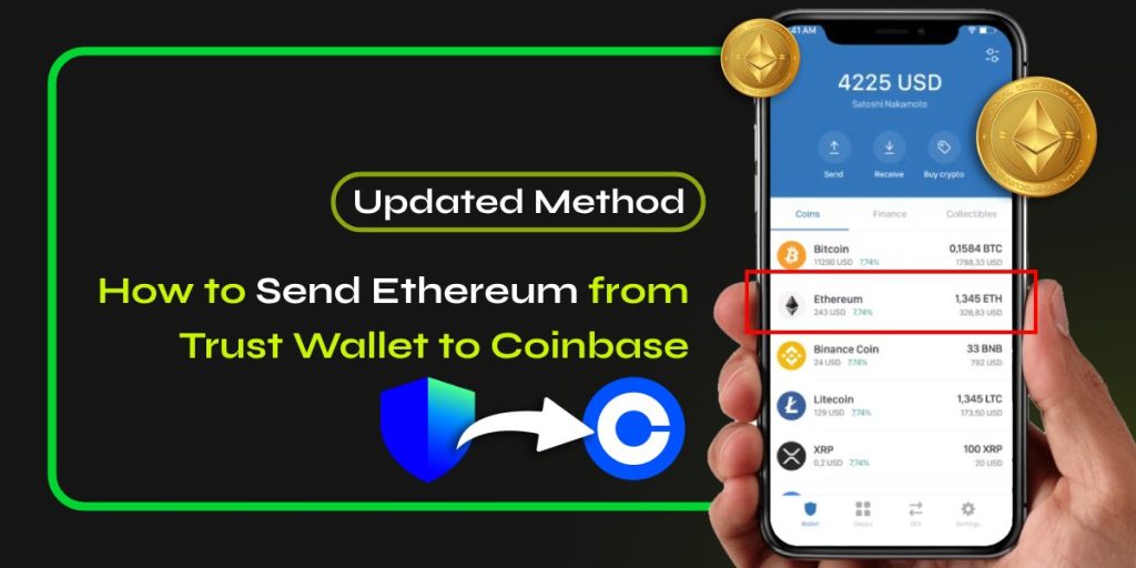 How to Send Ethereum from Trust Wallet to Coinbase [Updated Method]