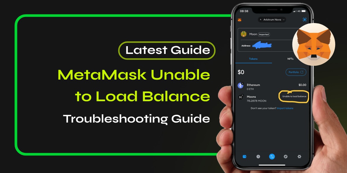 MetaMask Unable to Load Balance