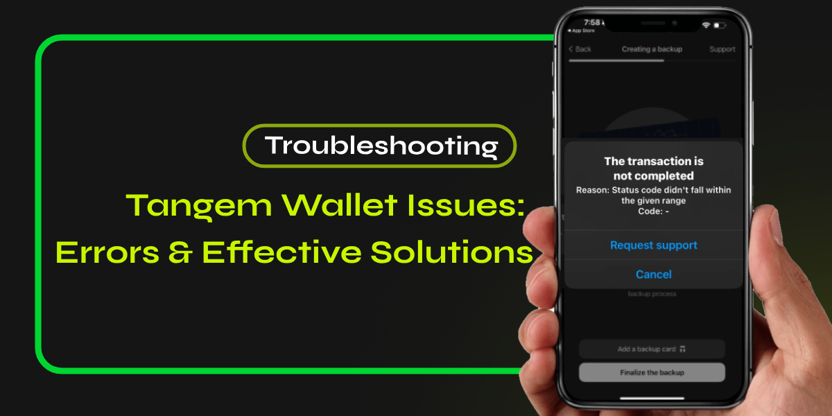 Tangem Wallet Issues