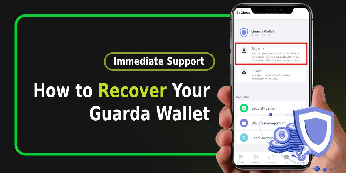 How to Recover Your Guarda Wallet for Immediate Support