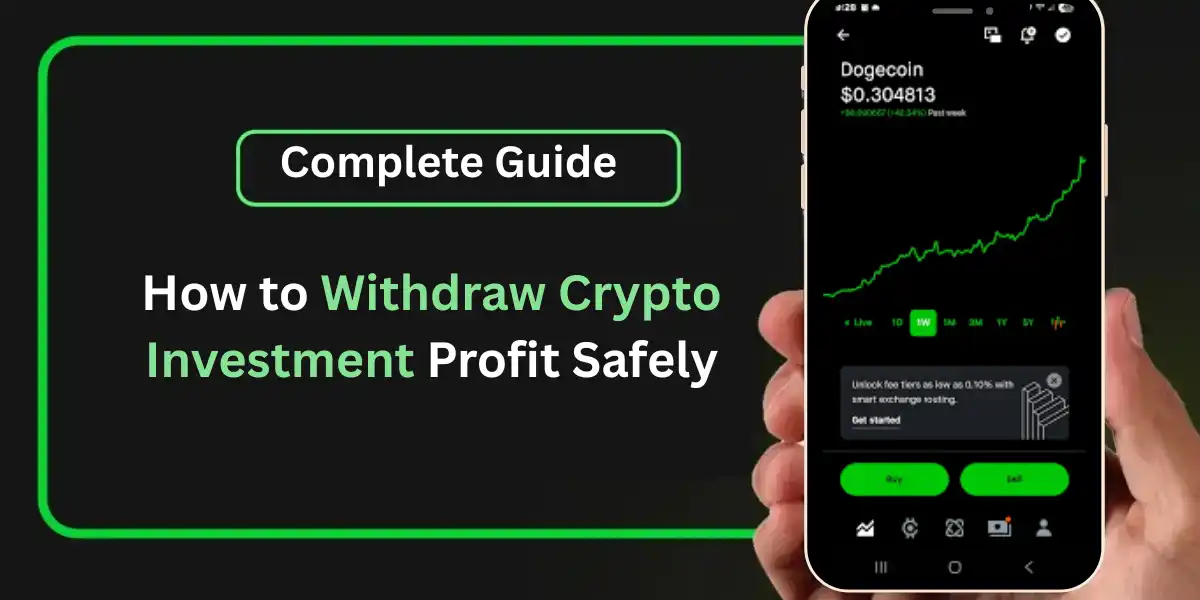 withdraw crypto investment profit