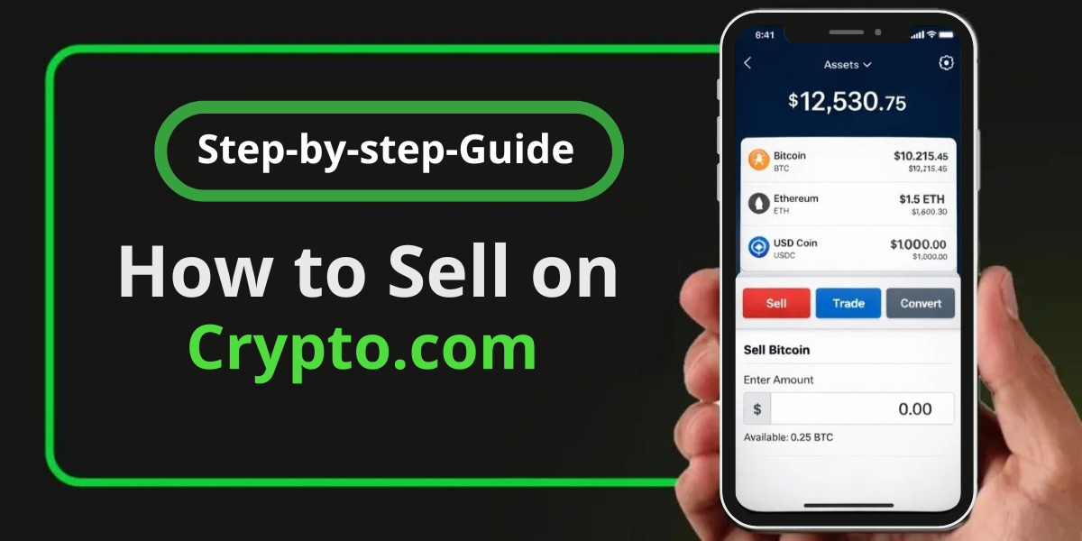 How to Sell on Crypto.com: Step-by-Step Guide, Withdrawals & Customer Support