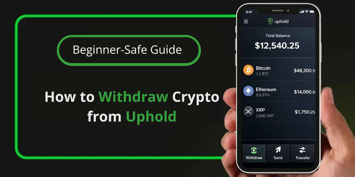 How to Withdraw Crypto from Uphold Without Mistakes (Beginner-Safe Guide)